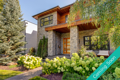 Custom designed Elbow Park House For Sale: 5 bedrooms, 5.5 baths