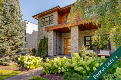Custom designed Elbow Park House For Sale: 5 bedrooms, 5.5 baths