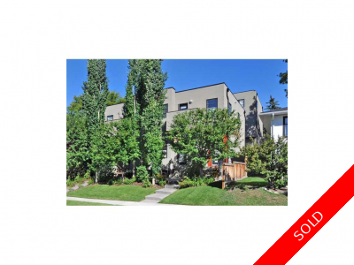 SOUTH CALGARY Townhouse for sale: 2 bedroom 1,689 sq.ft. (Listed 2015-01-08)