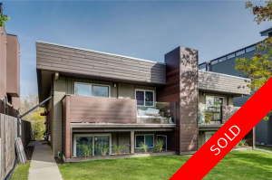 South Calgary Townhouse for sale: 2 bedroom 924 sq.ft. (Listed 2019-09-26)